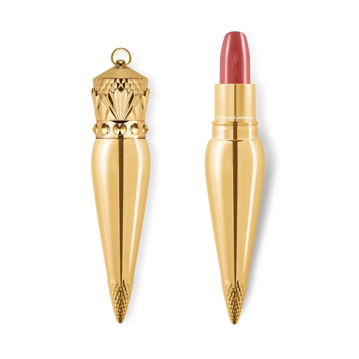Christian Louboutin Rouge Louboutin Silky Satin – Satin lipstick – Belly Bloom 011 - Beauty - front view